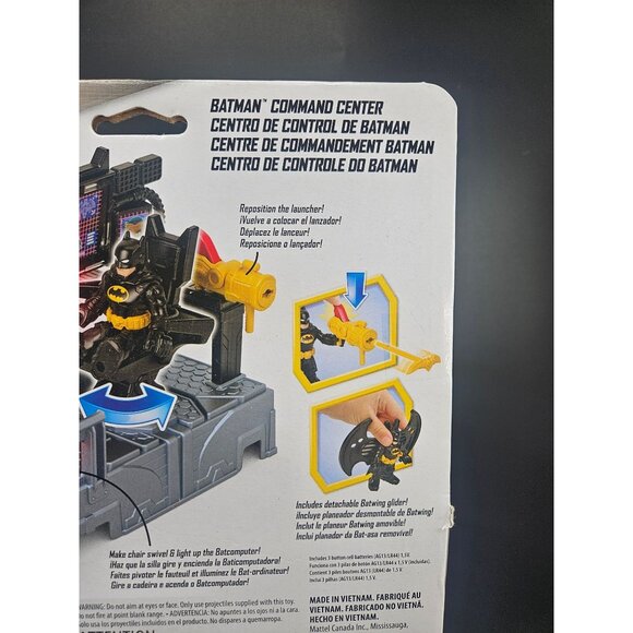 Fisher-Price Imaginext DC Super Friends Batman Command Center Playset Ages 3-8 - Picture 7 of 8
